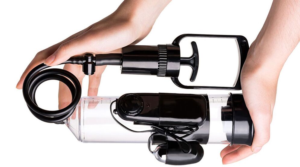 A vacuum pump helps enlarge your penis and strengthen your erection.